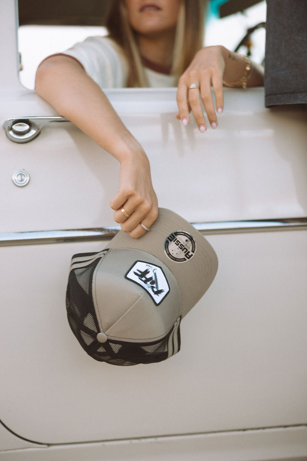 Riff Trucker Cap - Stripe Edition