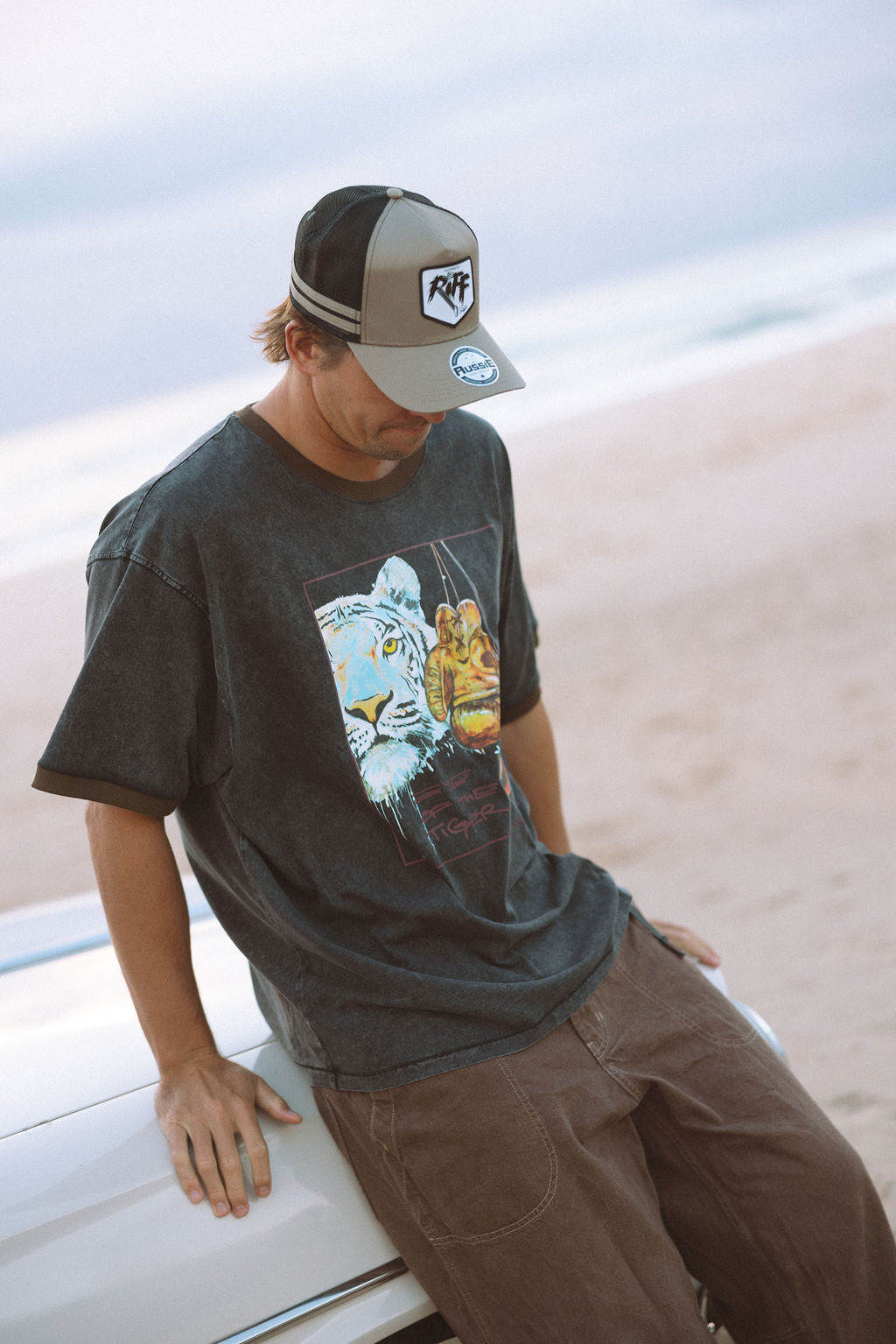 Riff Trucker Cap - Stripe Edition