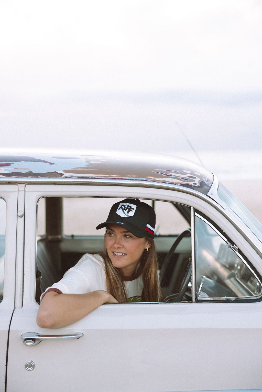Riff Trucker Cap - Stripe Edition