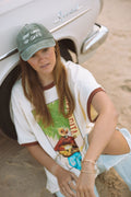 Here Comes The Sun Dad Cap - Organic Cotton Vintage Wash Hat